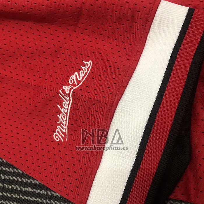 Camiseta Manga Corta Chicago Bulls Scottie Pippen NO 33 Rojo